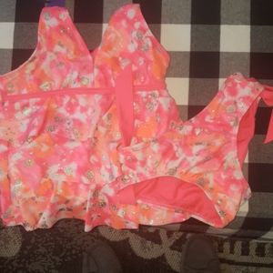 Girls 2 piece swim suit
